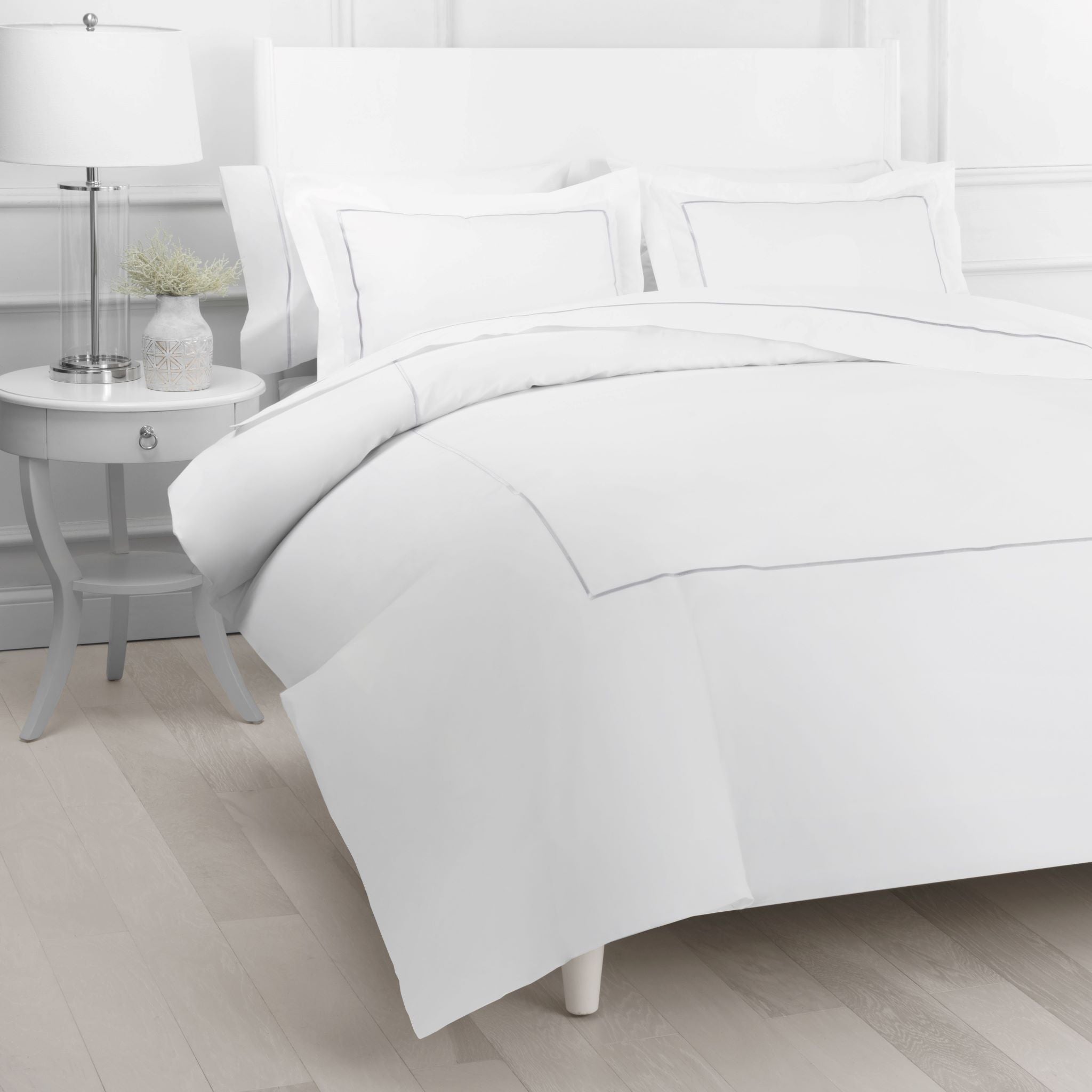 Hotel Percale Sheet Set with Duvet Cover