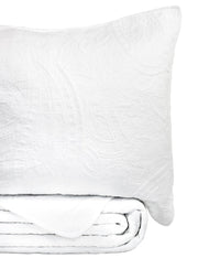 Pretty Paisley Cotton Quilt Set