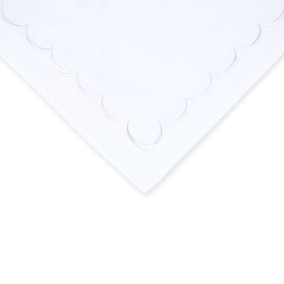600 Thread Count Scallop Embroidered Duvet Set