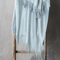 Plaza Silk Throw with Fringe