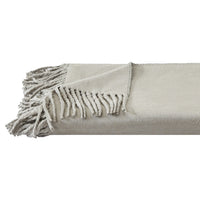 Plaza Silk Throw with Fringe