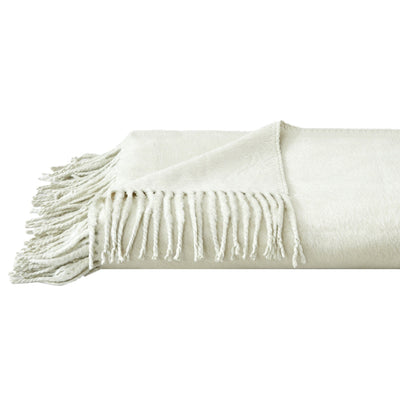 Plaza Silk Throw with Fringe