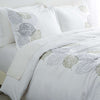 Turning Leaf Embroidered Duvet Set