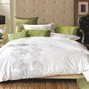 Turning Leaf Embroidered Duvet Set