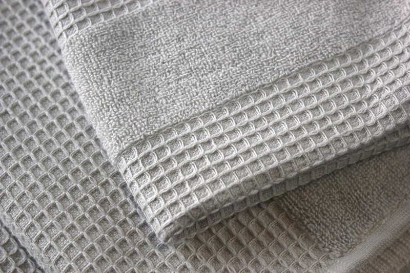 100% Turkish Cotton Waffle Terry Bath Sheets 2 Piece Set